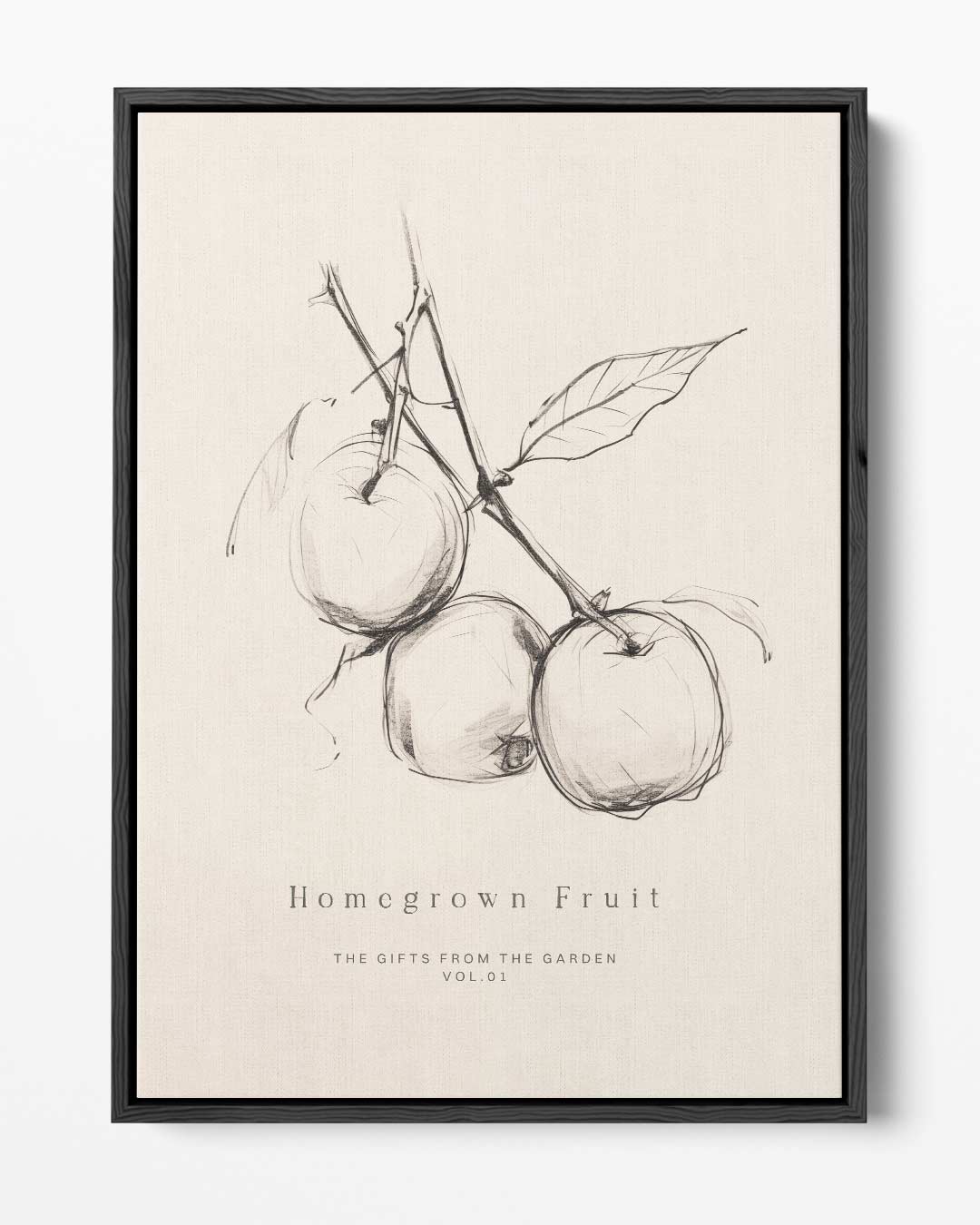 Homegrown Fruit - The Gifts from the Garden Kunstwerk-canvas-dibond-plexiglas-wanddecoratie-WallArtistic