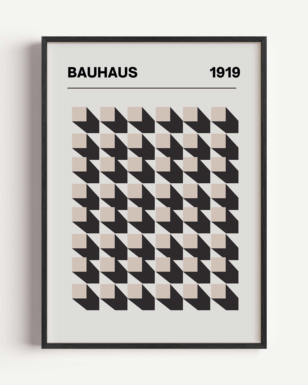 Bauhaus Chic Poster