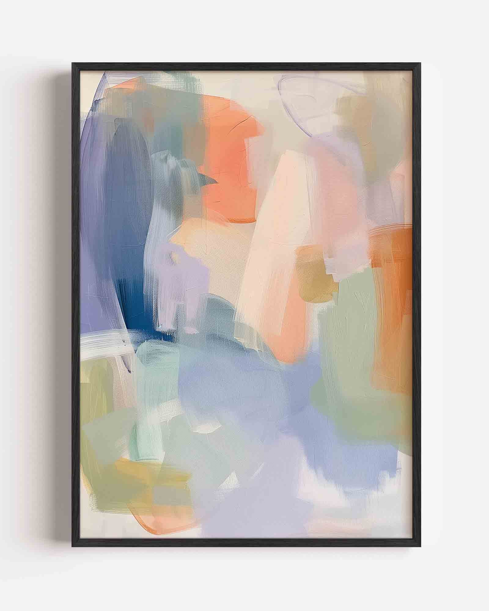 Abstracte vormen Poster