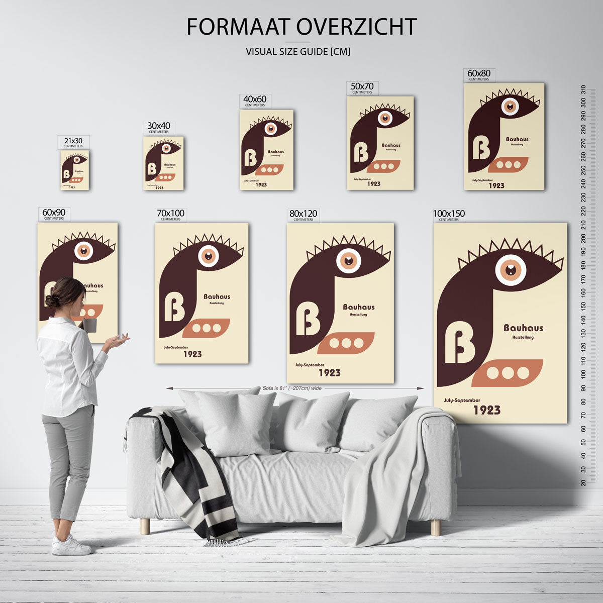 Vorm en balans Poster