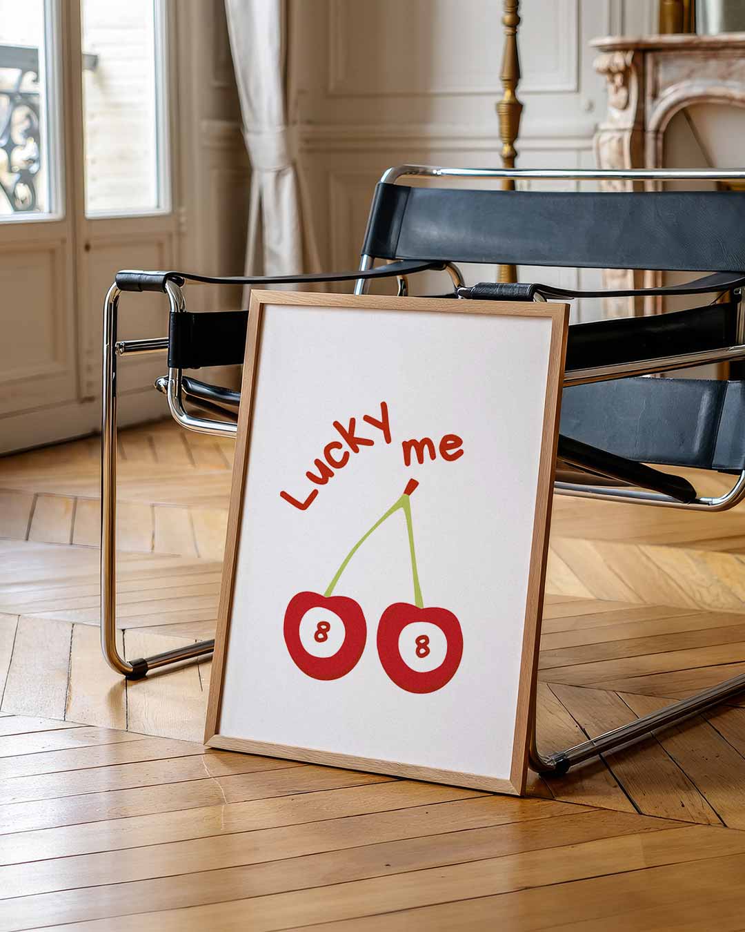 Lucky Me Kersen Poster