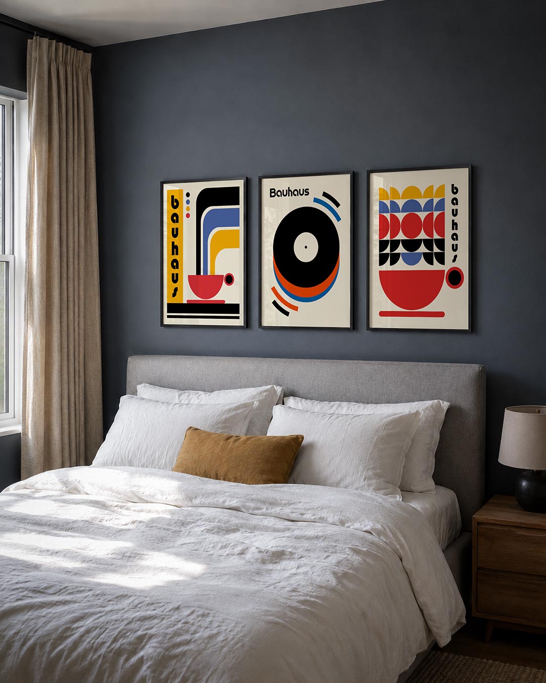 Kleurrijke vormen Posterset