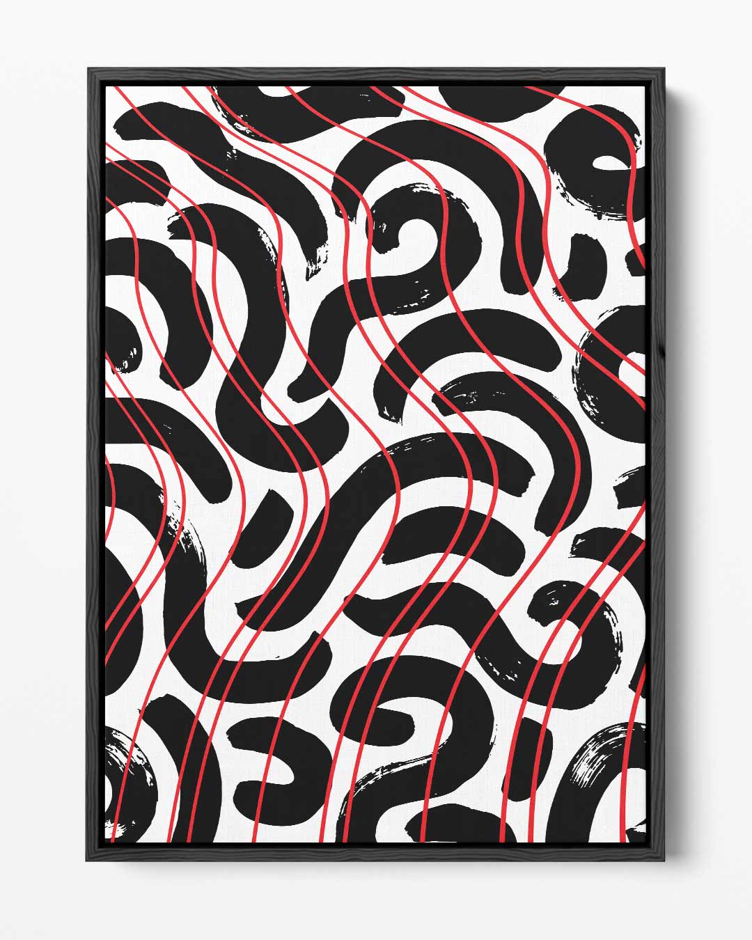 Moderne Abstracte Zebra Kunstwerk-canvas-dibond-plexiglas-wanddecoratie-WallArtistic