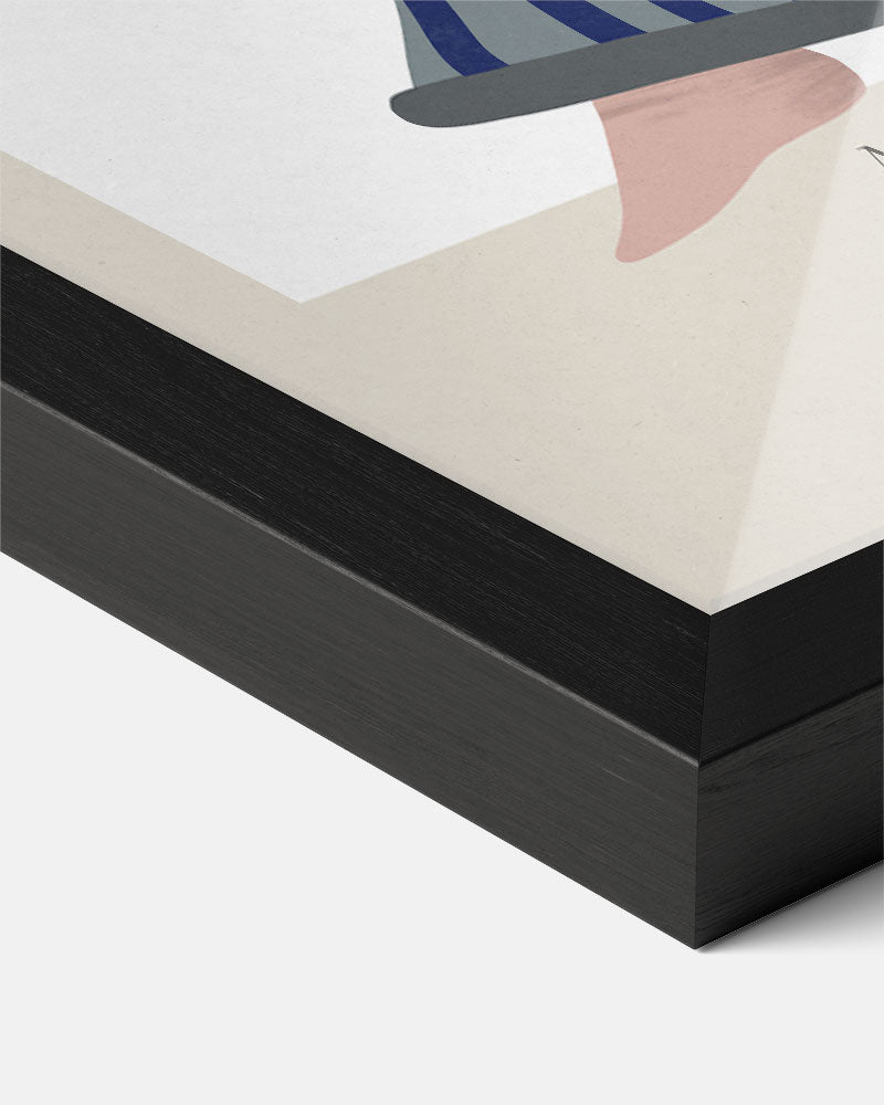 La Femme Minimalistische Poster-WallArtistic