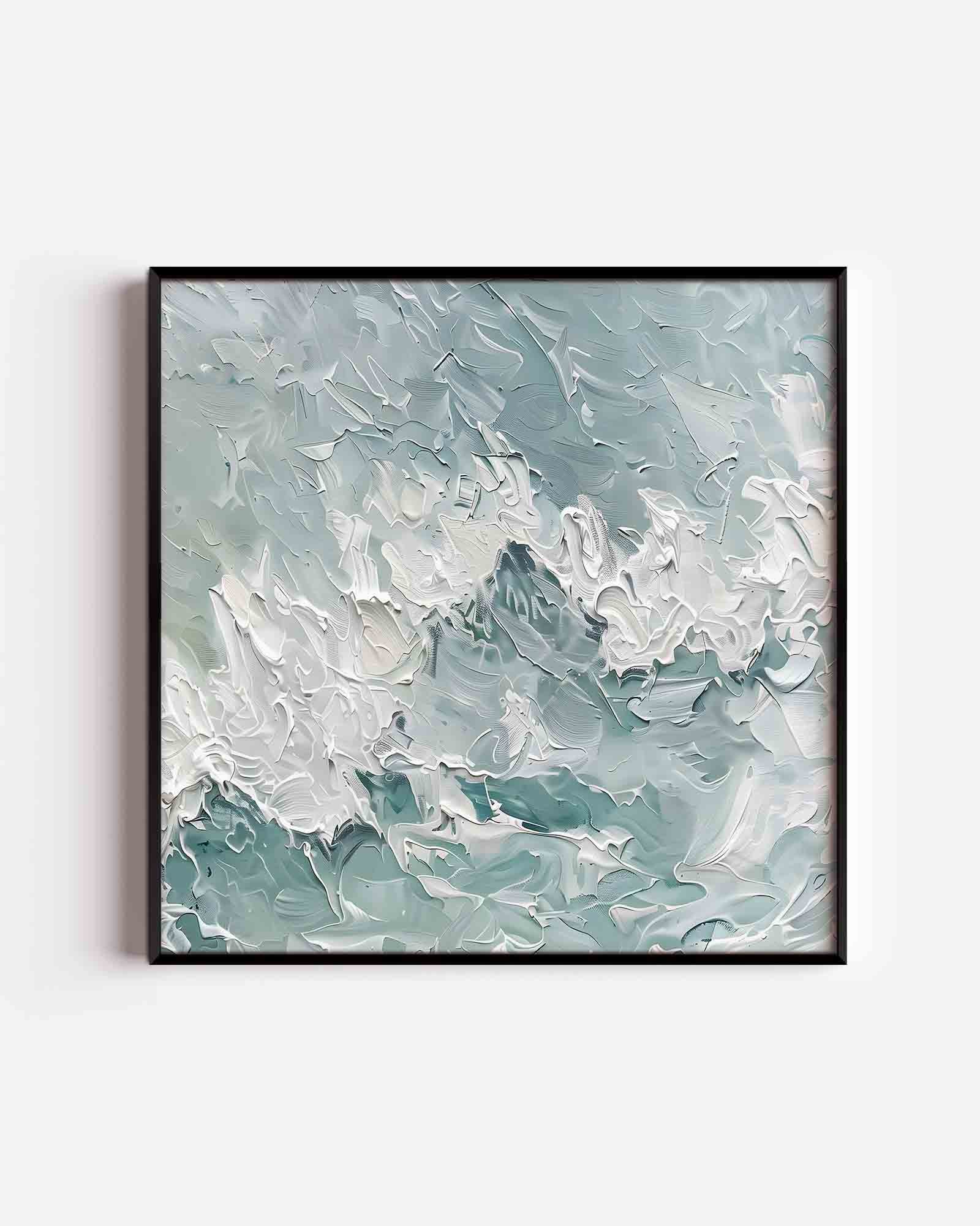 Abstracte golven Poster