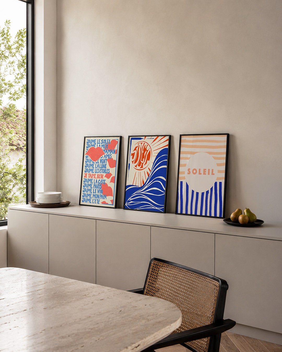 Kleurige woorden Posterset