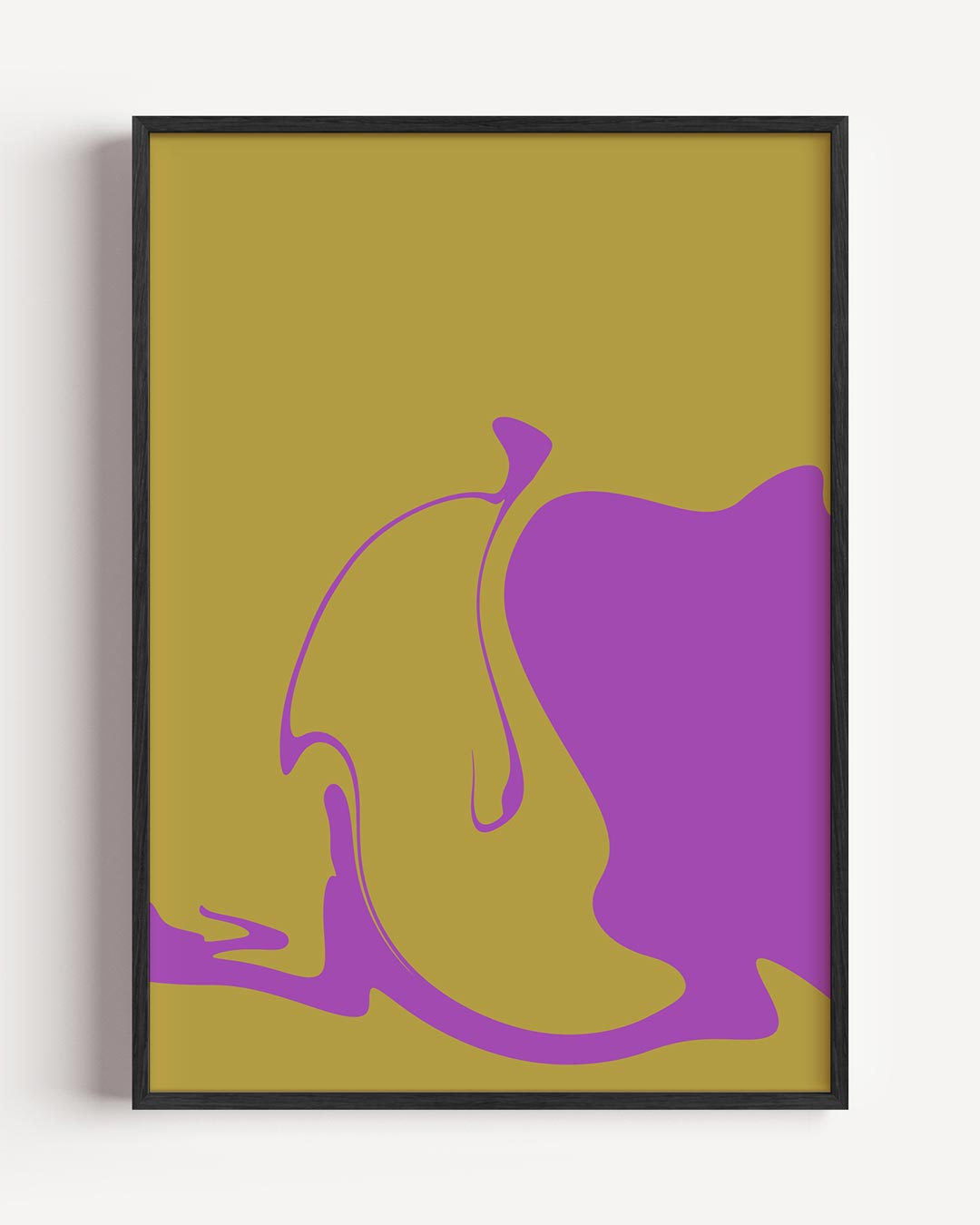 Vrolijke Abstracte Kleurspetters Poster-WallArtistic
