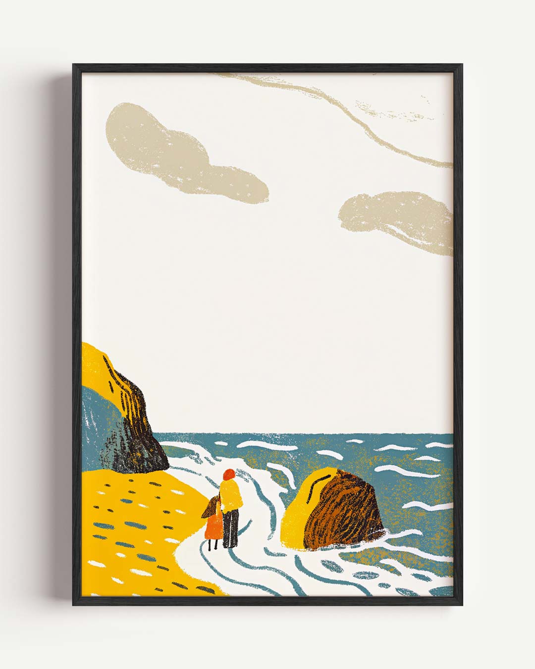 Wandelen Langs de Kust Poster