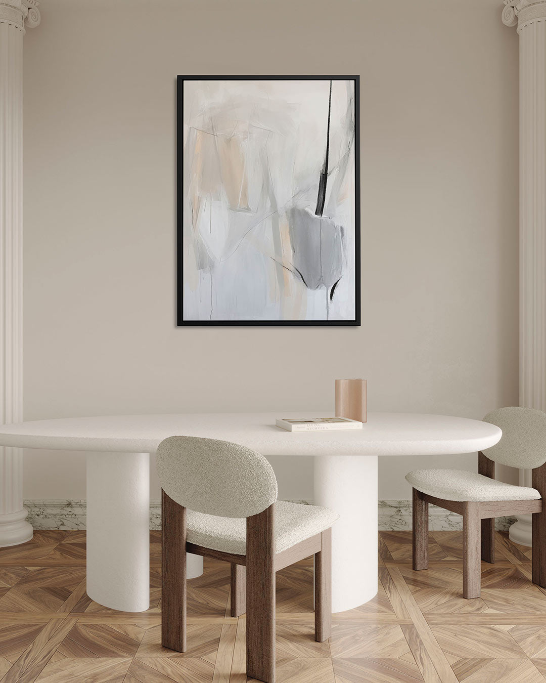 Lichte vormen compositie Kunstwerk