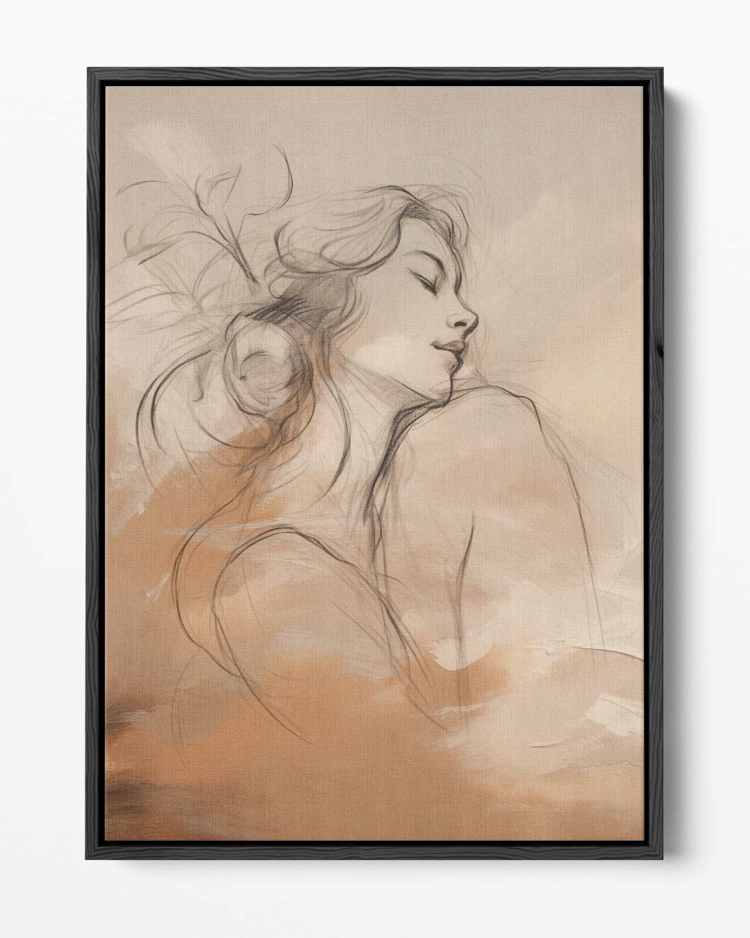 Dromerige Sereniteit Kunstwerk-canvas-dibond-plexiglas-wanddecoratie-WallArtistic