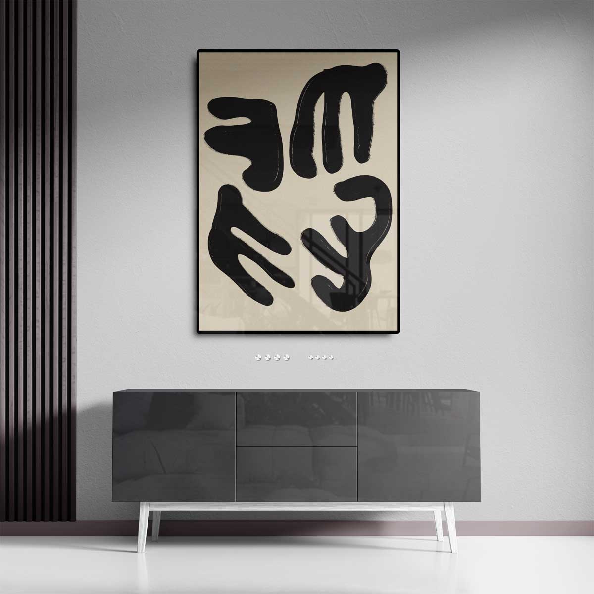 Vormen van Verbinding Kunstwerk-canvas-dibond-plexiglas-wanddecoratie-WallArtistic