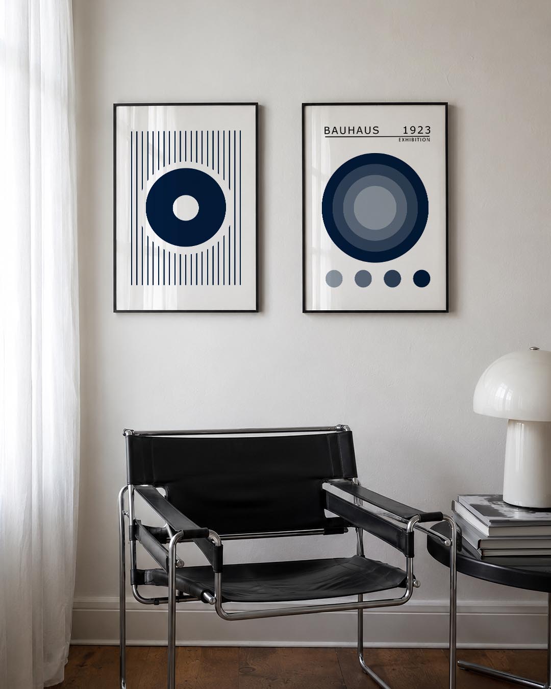Cirkel en lijnen Posterset