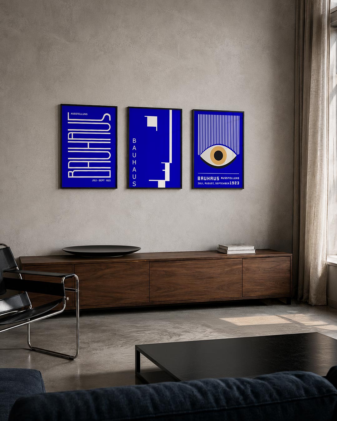 Lijnen en kleurvlakken Posterset
