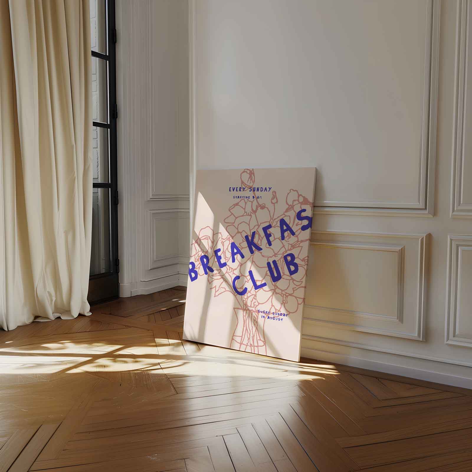 Breakfast Club Zondagochtend Poster