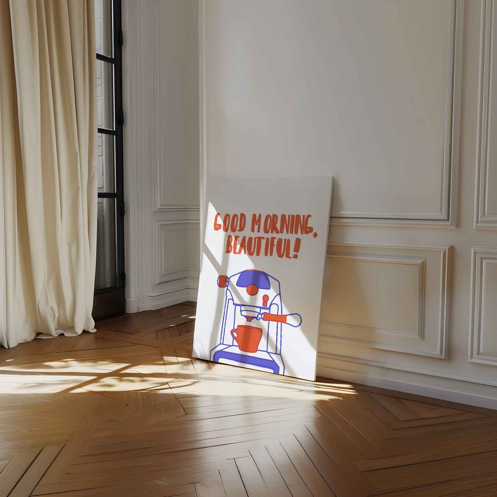 Goede Morgen, Mooi Mens! Poster
