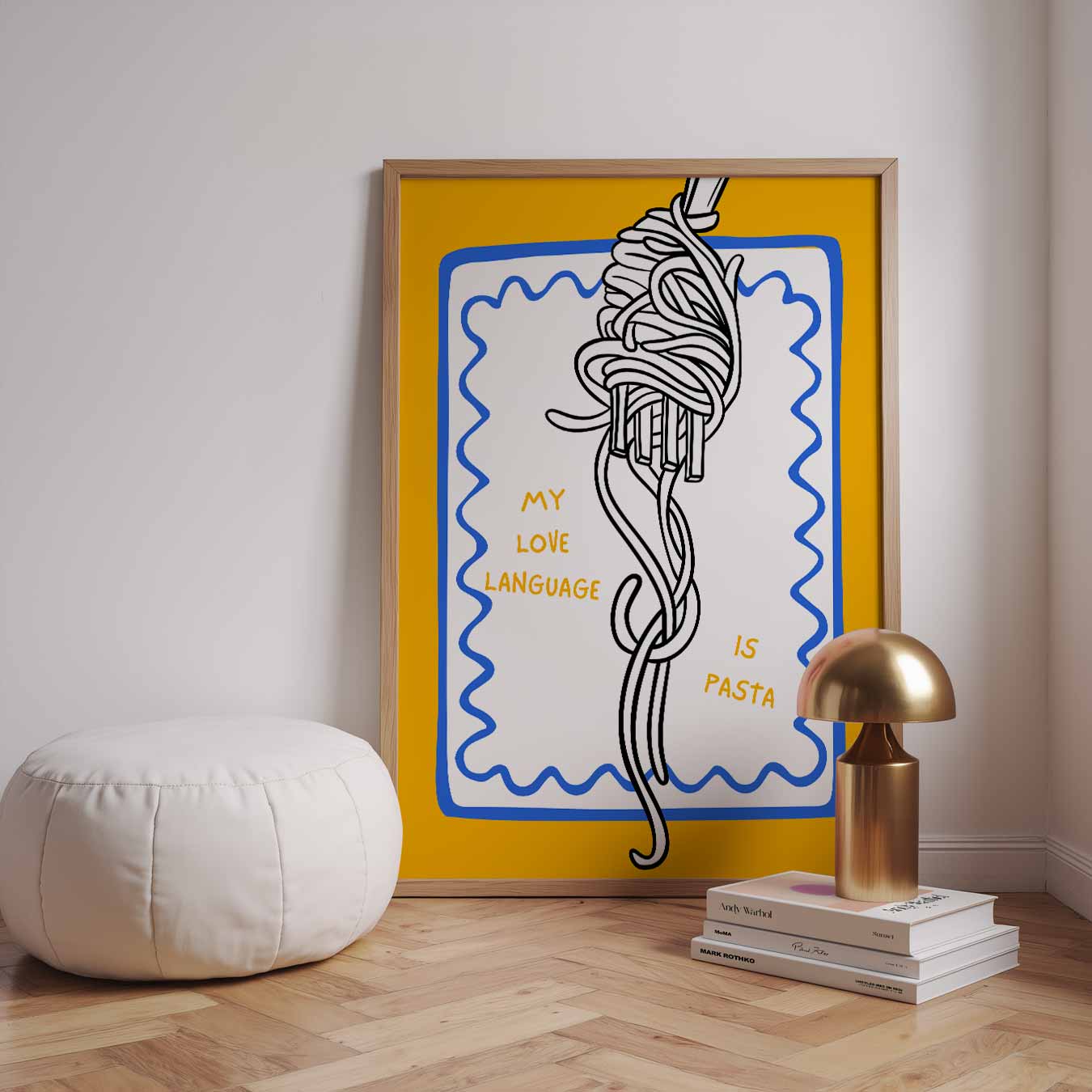 Pasta Liefdestaal Poster