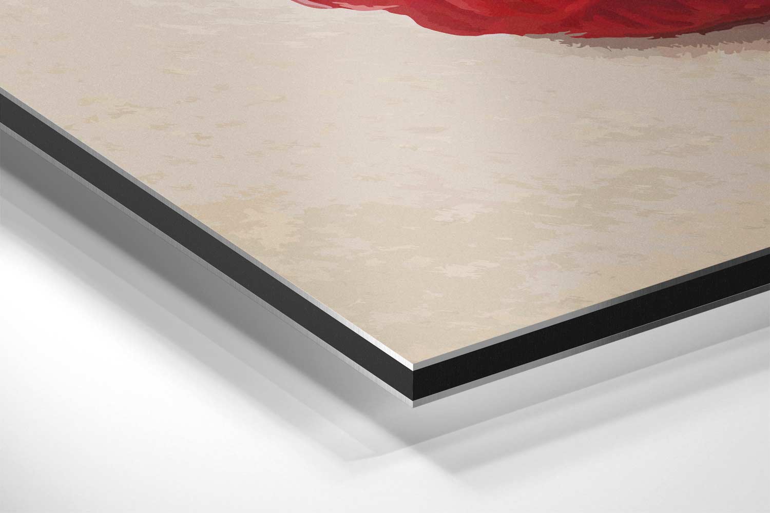 Frisse Framboos Kunstwerk-canvas-dibond-plexiglas-wanddecoratie-WallArtistic