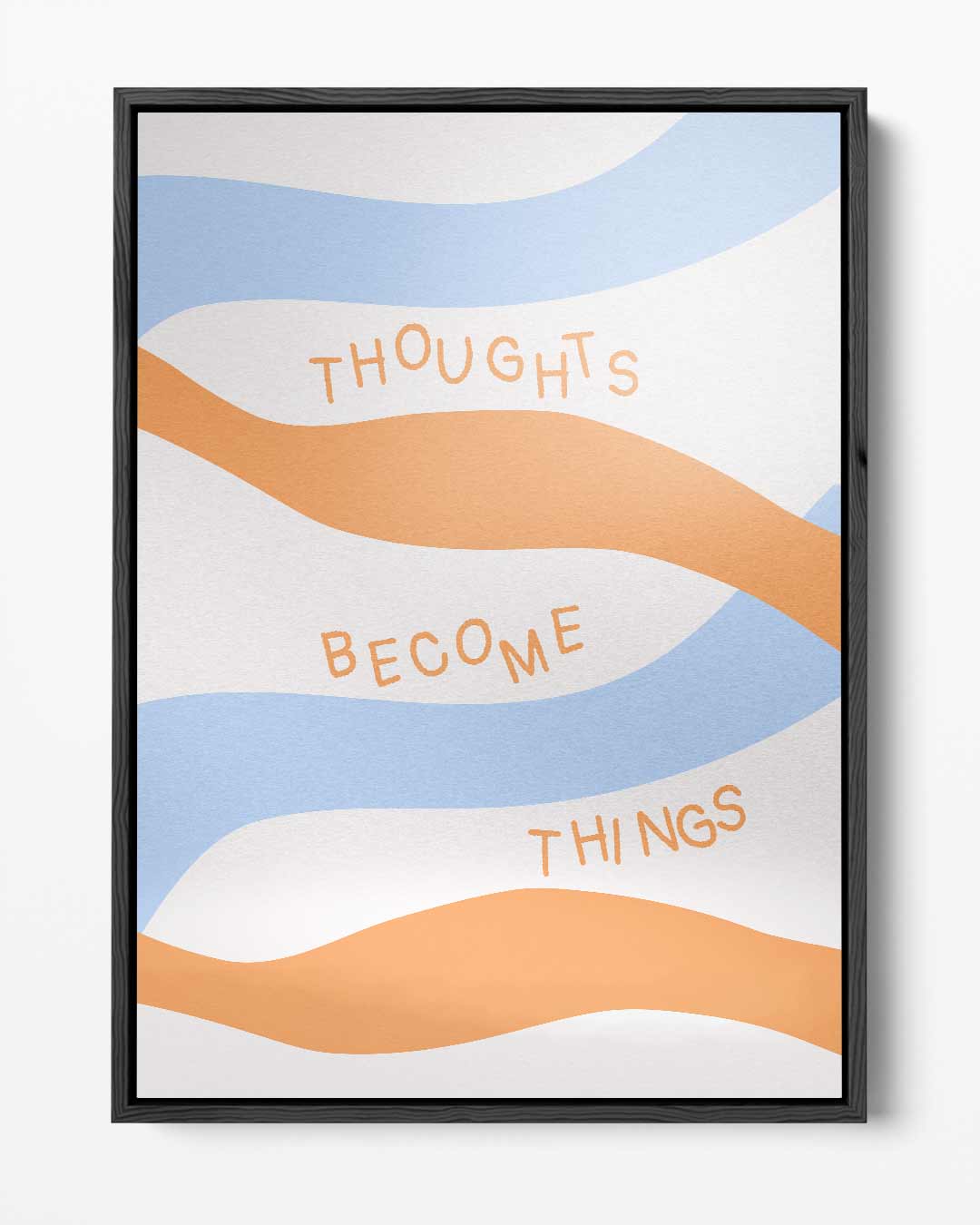 Inspirerende Gedachtegolven Kunstwerk-canvas-dibond-plexiglas-wanddecoratie-WallArtistic