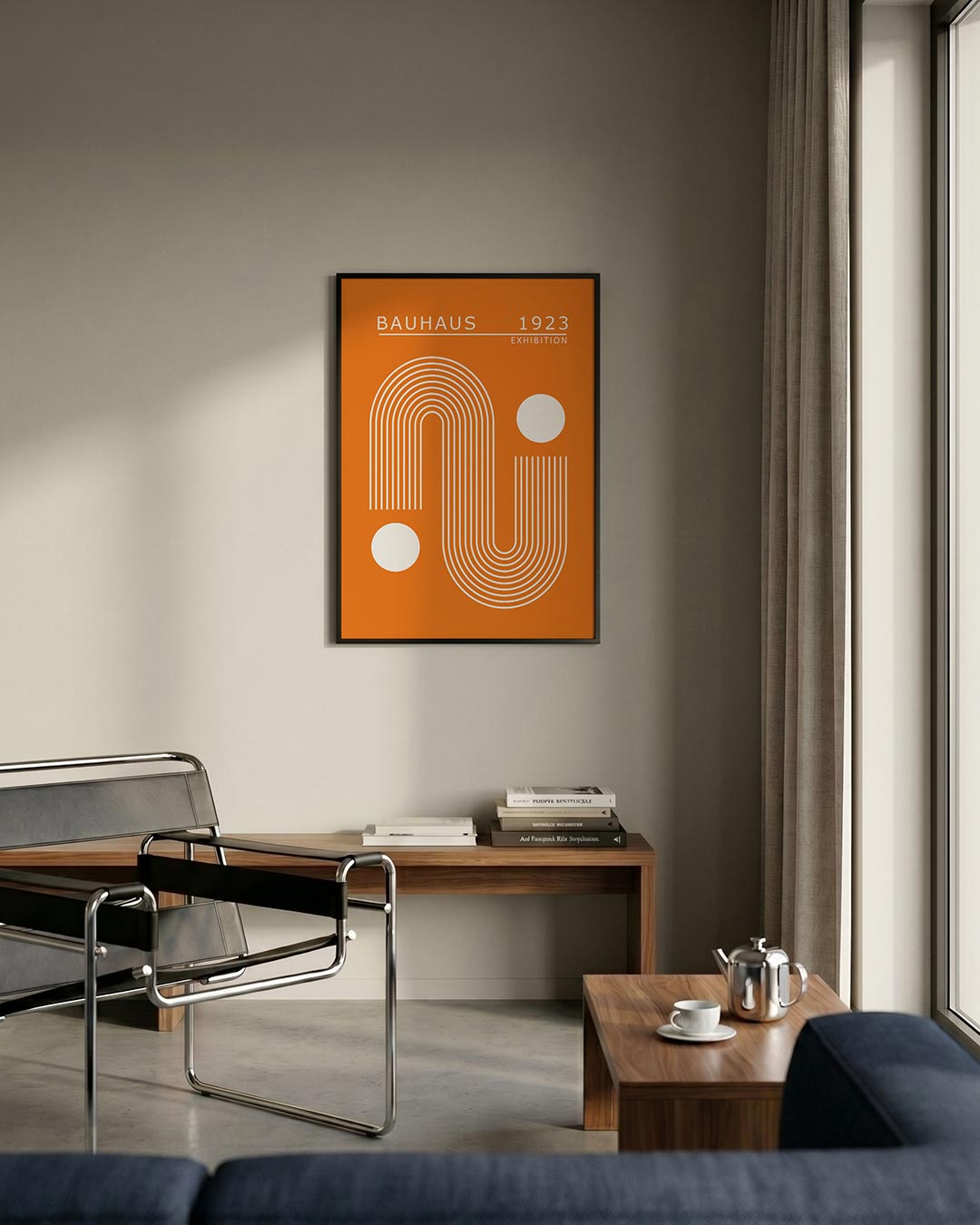 Lijnen en cirkels Poster