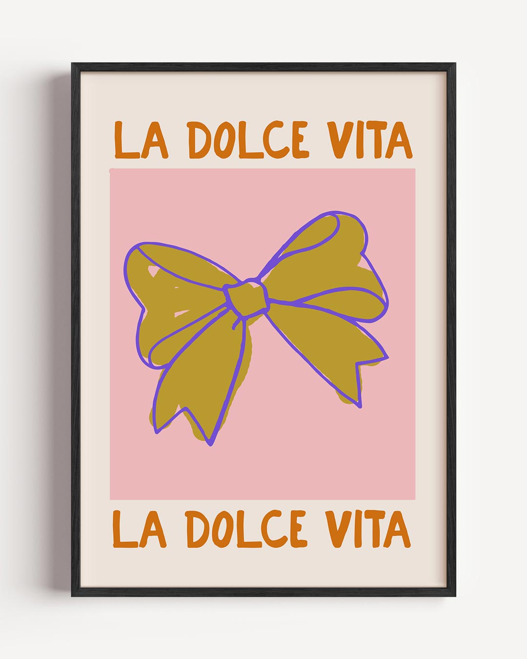 La Dolce Vita Strik Poster-WallArtistic