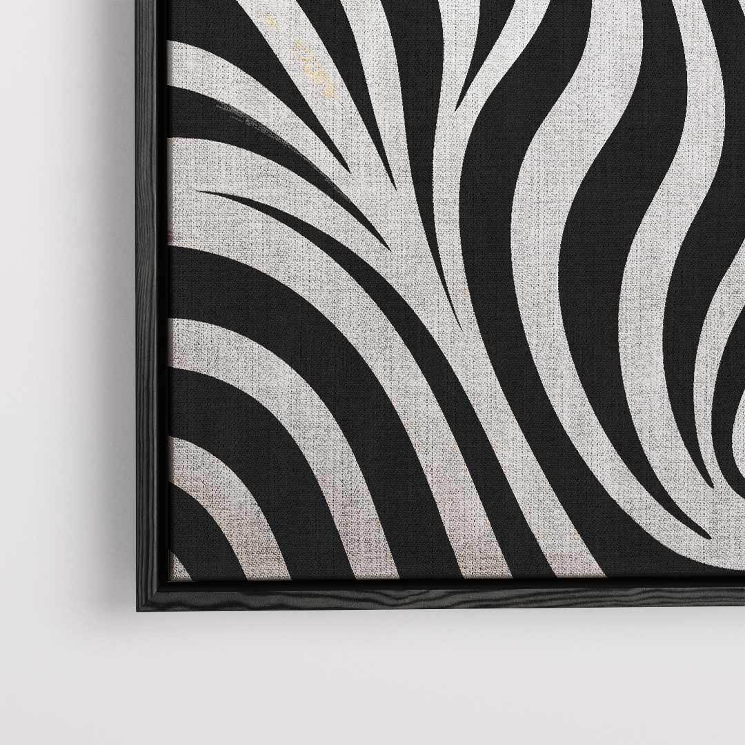 Zebrastrepen Wanddecoratie Kunstwerk-canvas-dibond-plexiglas-wanddecoratie-WallArtistic