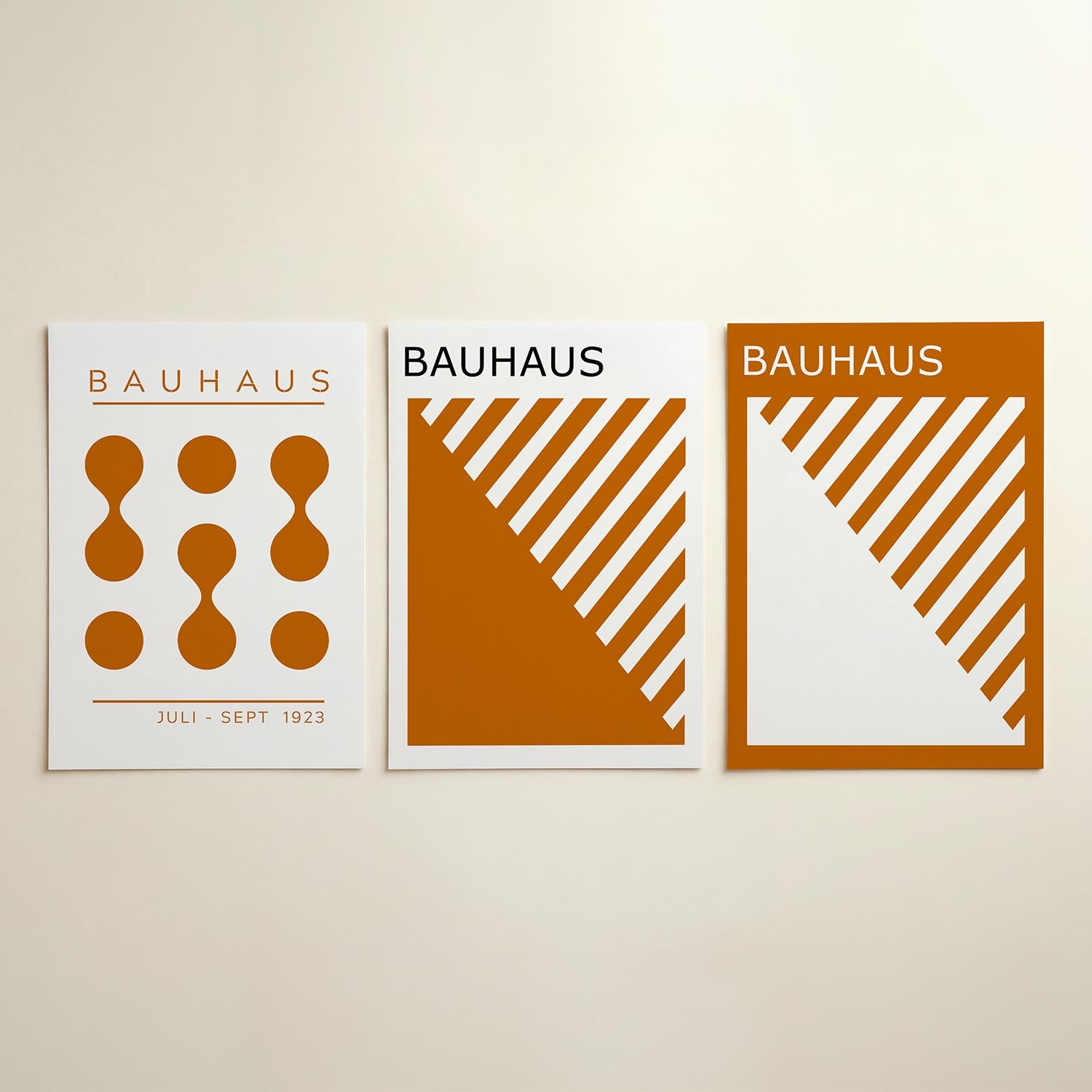 Vormen en vlakken Posterset
