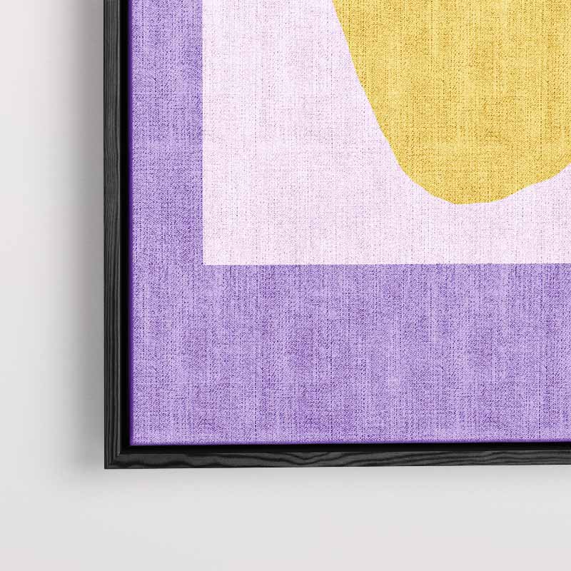Vrolijke Voetafdruk Kunstwerk-canvas-dibond-plexiglas-wanddecoratie-WallArtistic
