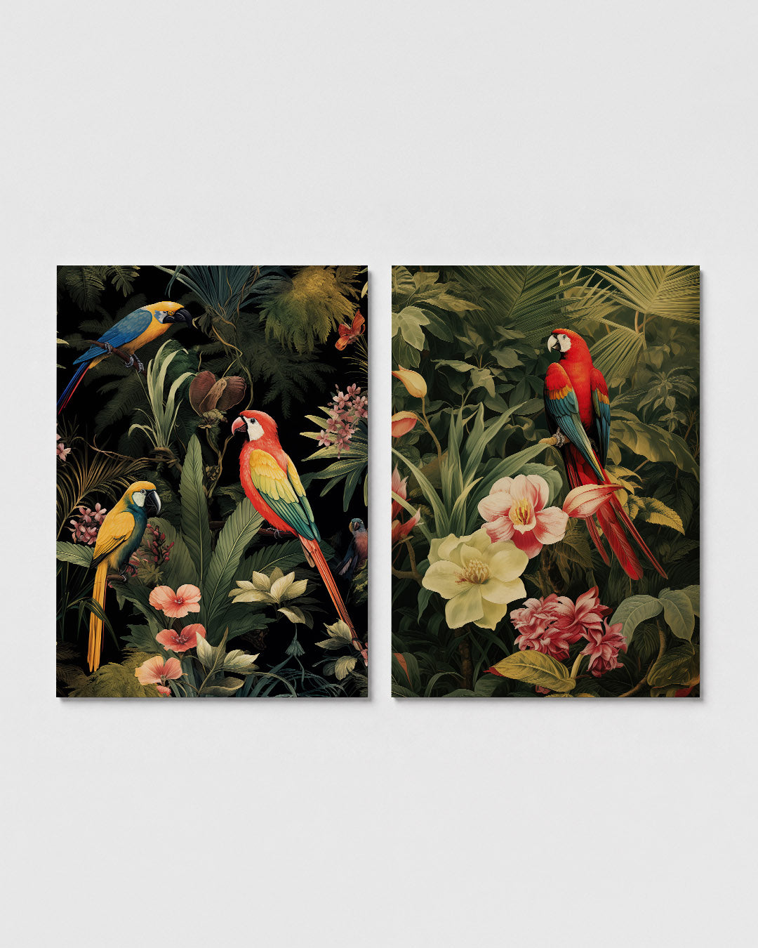 Tropische kleurenpracht Posterset
