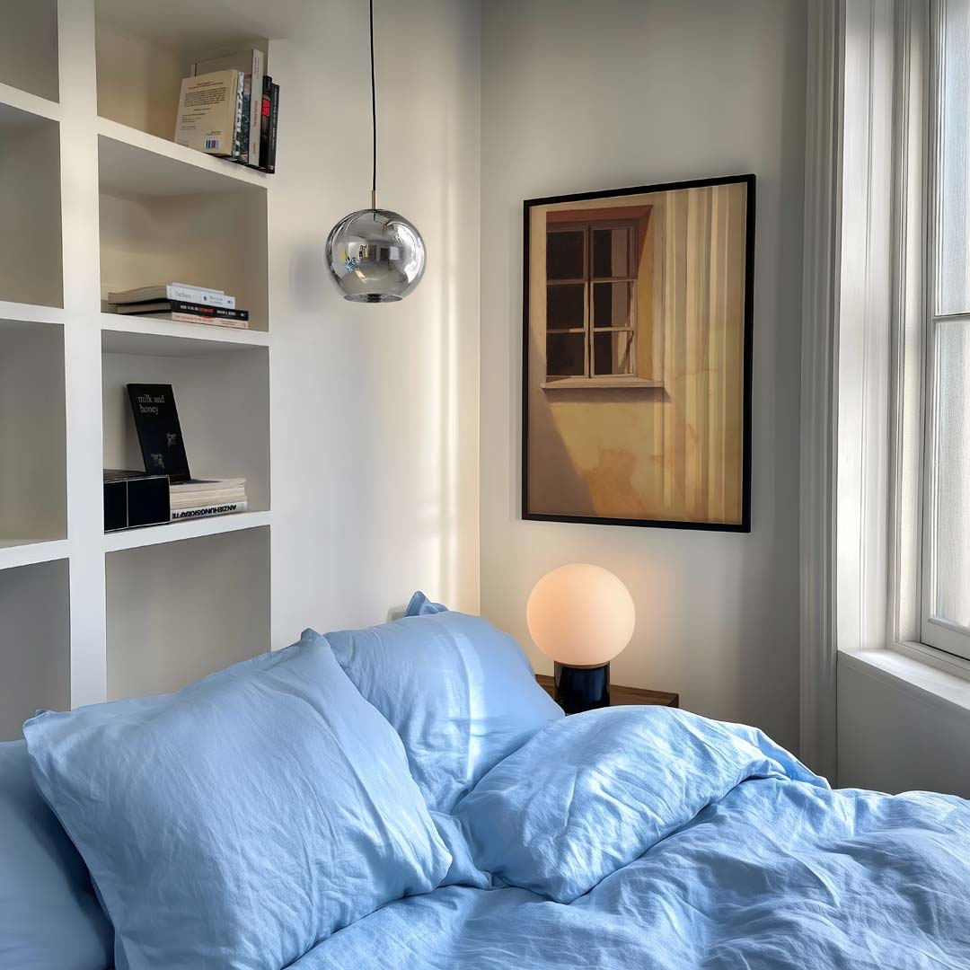 Zonnig Raamzicht Poster-WallArtistic