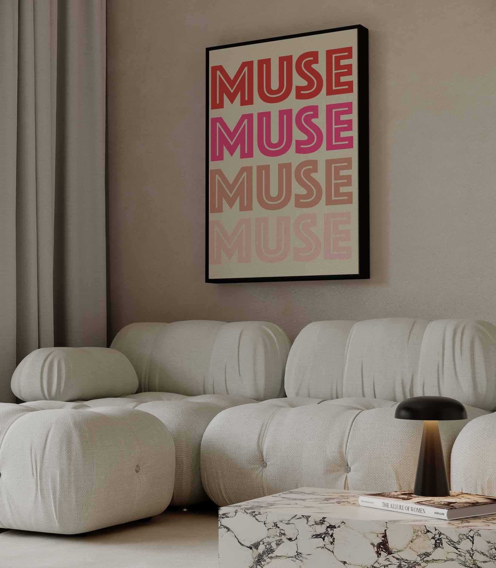 Kleurrijke Inspiratie MUSE Poster