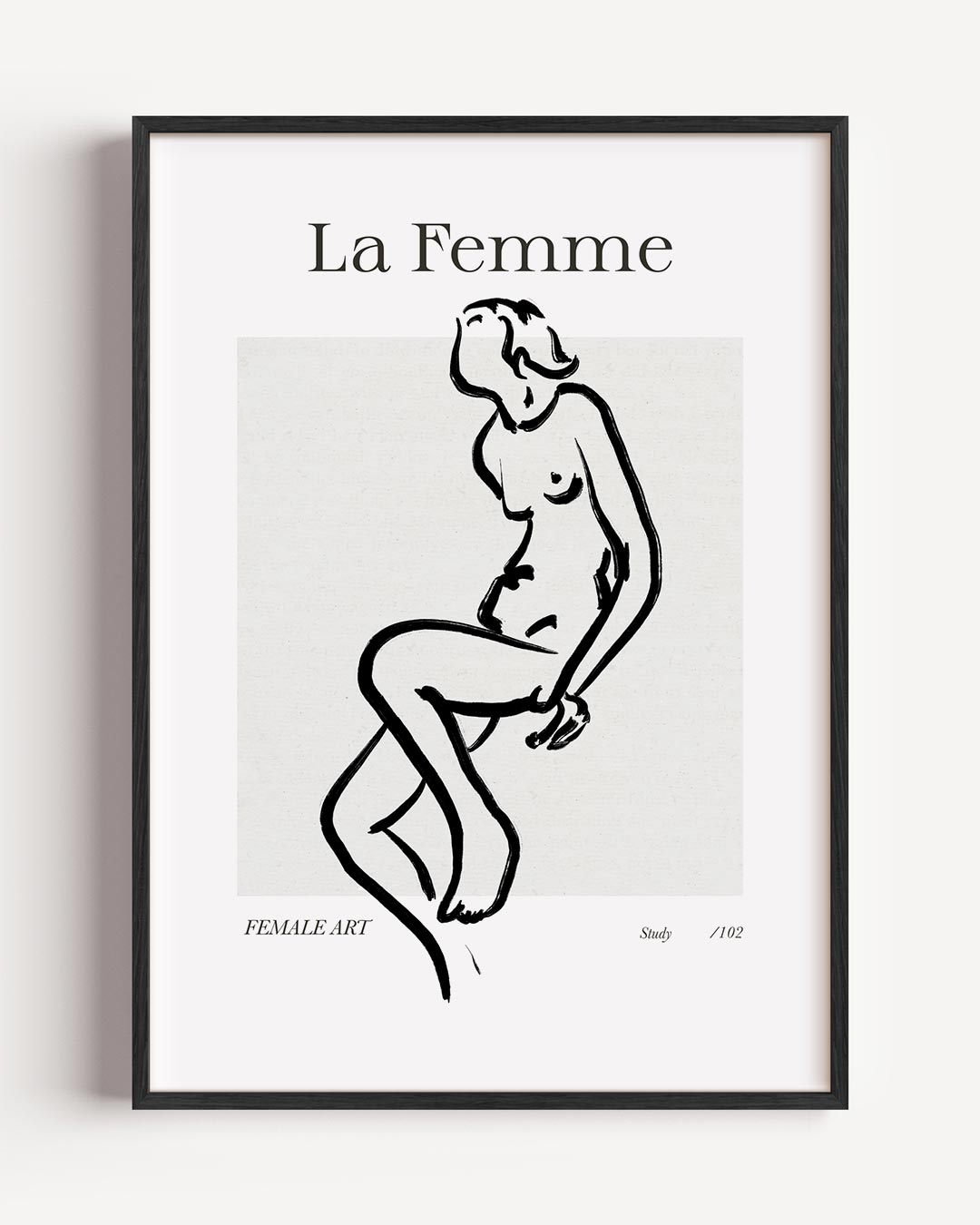 La Femme Elegantie Poster-WallArtistic