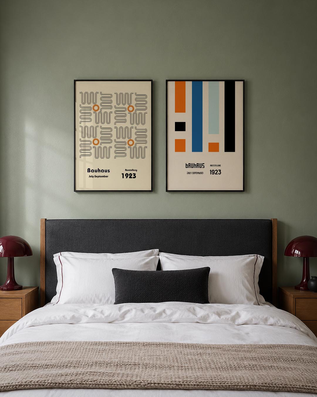 Lijnen en cirkel Posterset