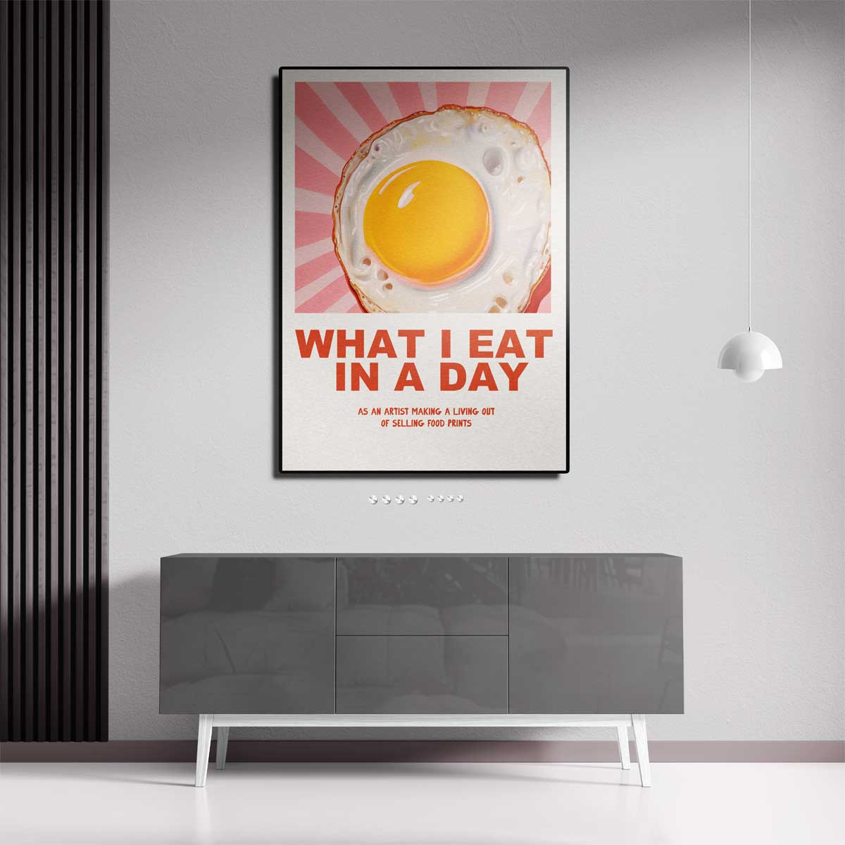 Sunny Side Up Delight Kunstwerk-canvas-dibond-plexiglas-wanddecoratie-WallArtistic