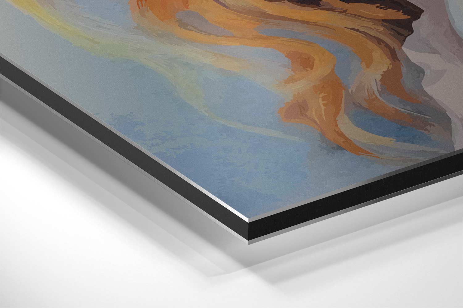 Dromerige Blik Kunstwerk-canvas-dibond-plexiglas-wanddecoratie-WallArtistic