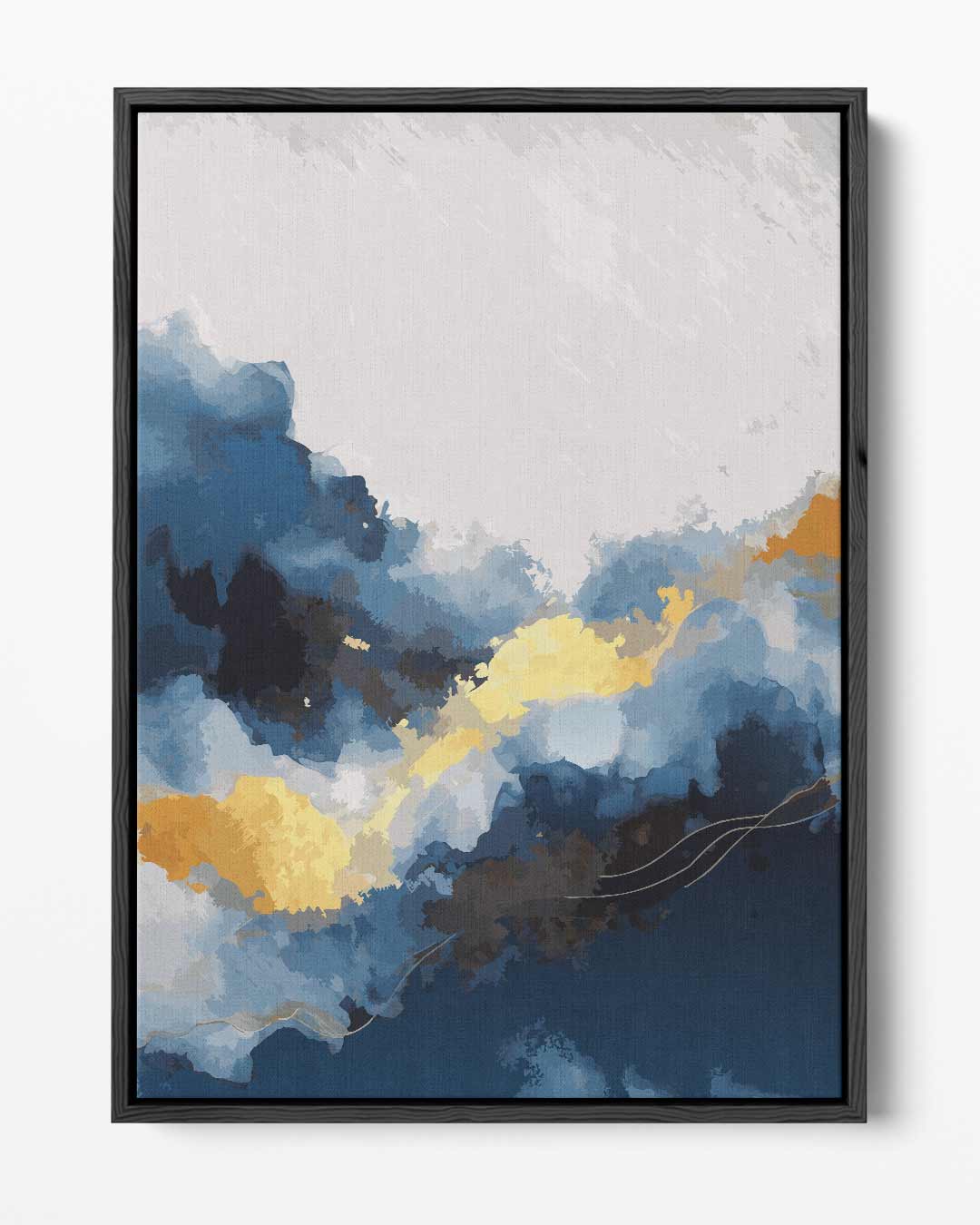 Hemelse Wolken Abstract Kunstwerk-canvas-dibond-plexiglas-wanddecoratie-WallArtistic
