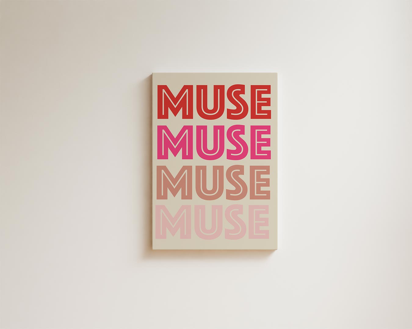 Kleurrijke Inspiratie MUSE Poster