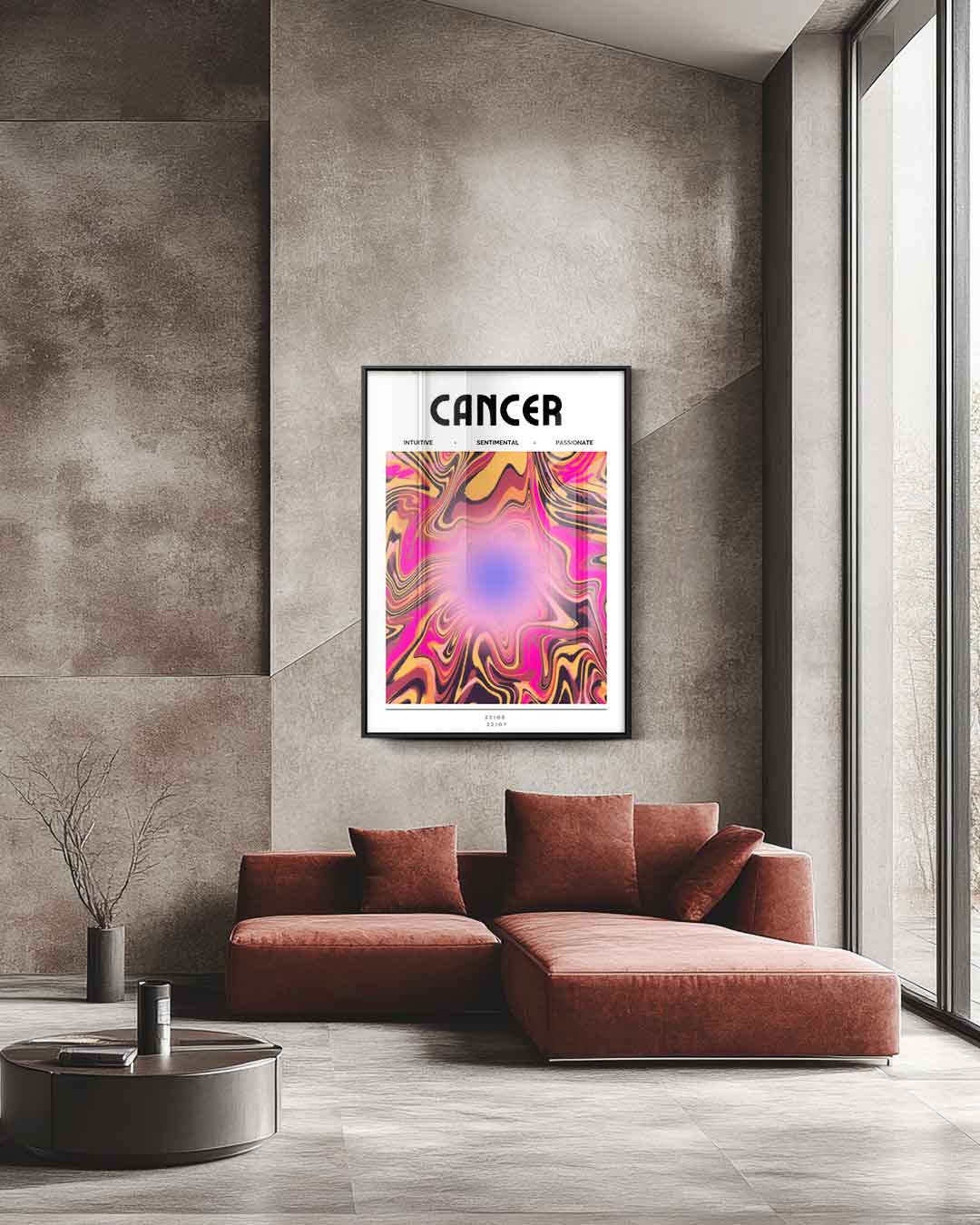 Abstract kunstwerk Kunstwerk-canvas-dibond-plexiglas-wanddecoratie-WallArtistic