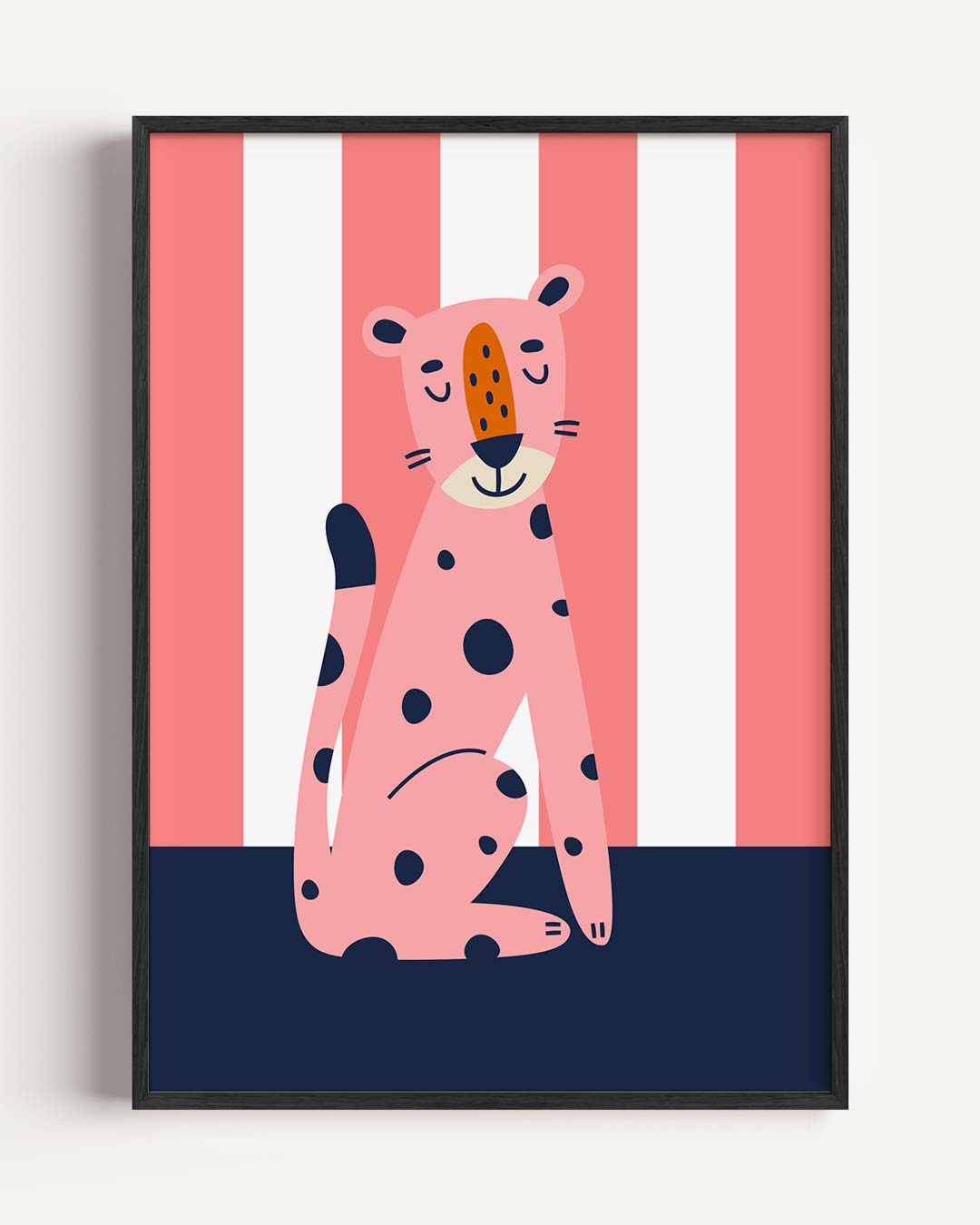 Schattige Luipaard Poster