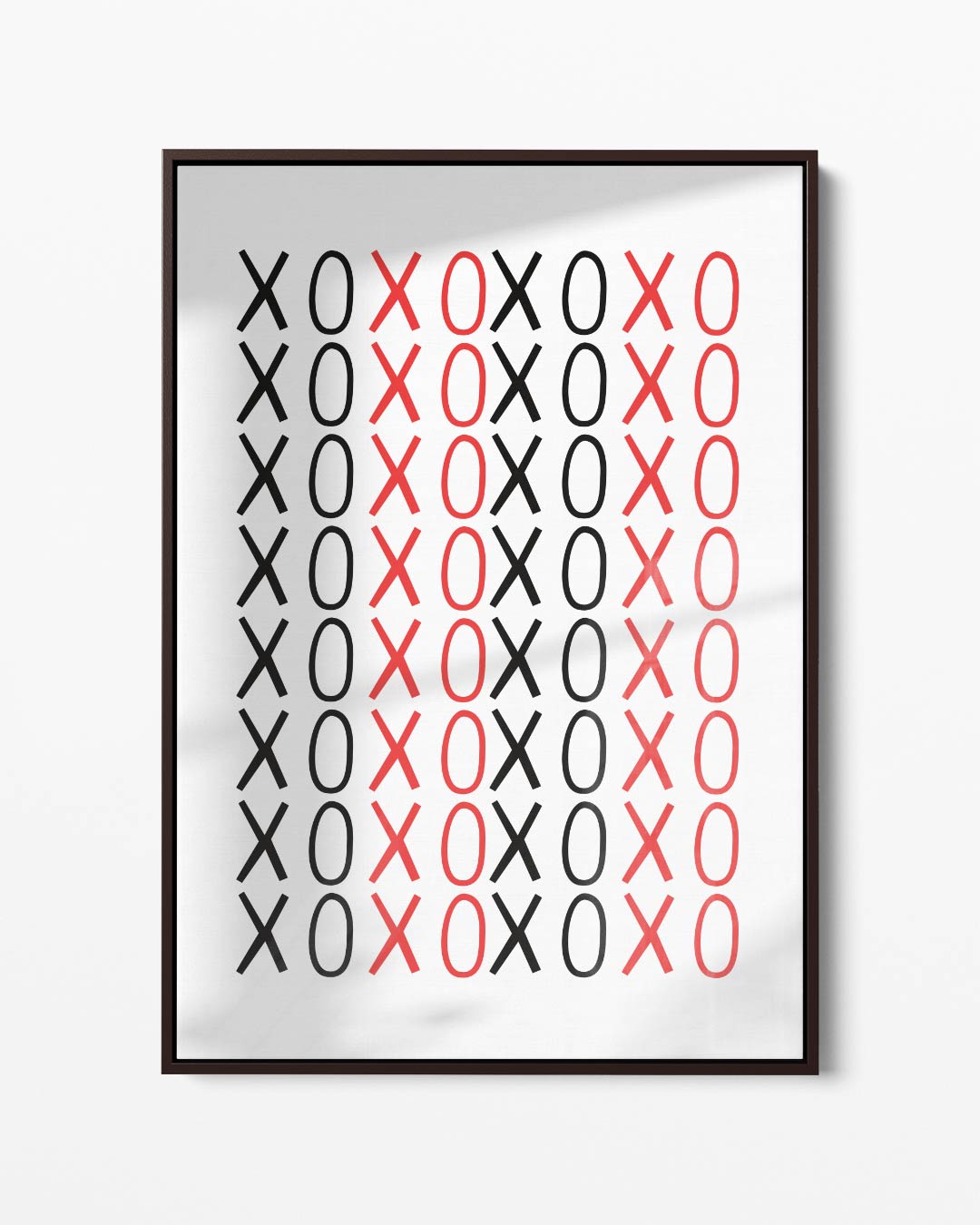 XOXO Moderne Kunstprint Kunstwerk-canvas-dibond-plexiglas-wanddecoratie-WallArtistic