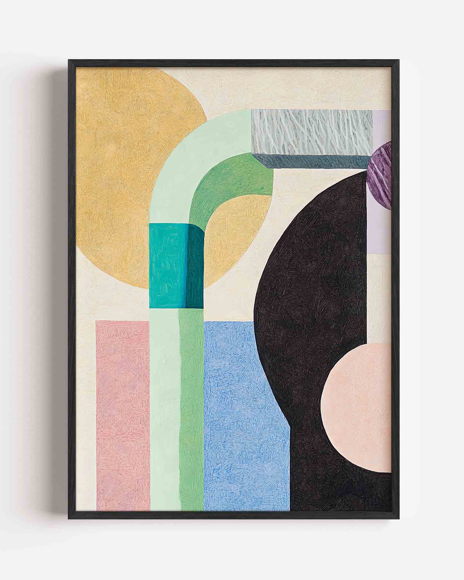 Abstracte vormen Poster