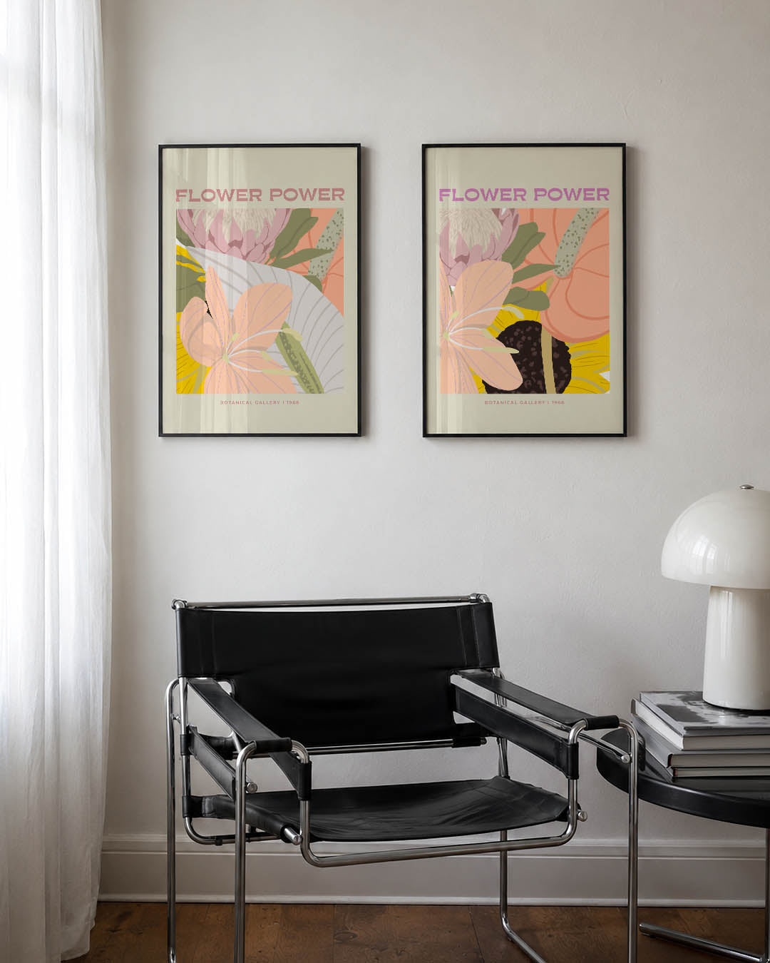 Bloemrijke harmonie Posterset