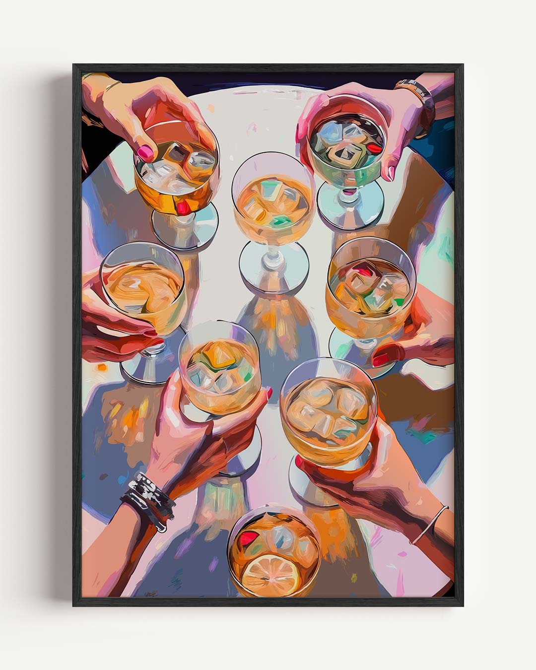 Gezellige Cheers Avond Poster