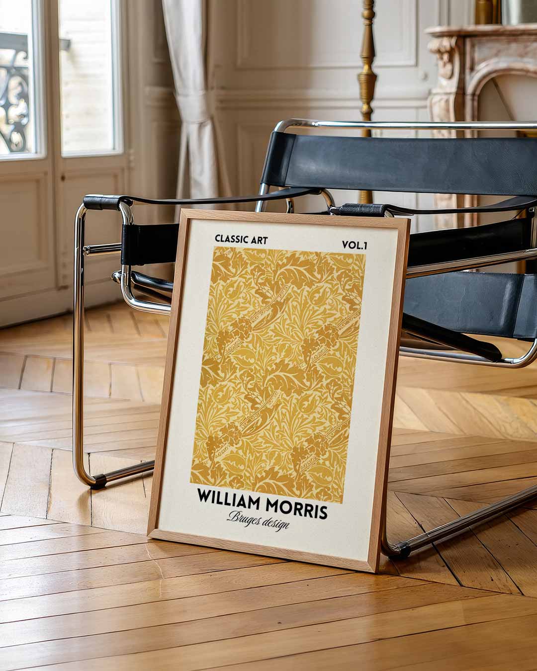 Klassieke Bloempatronen Poster