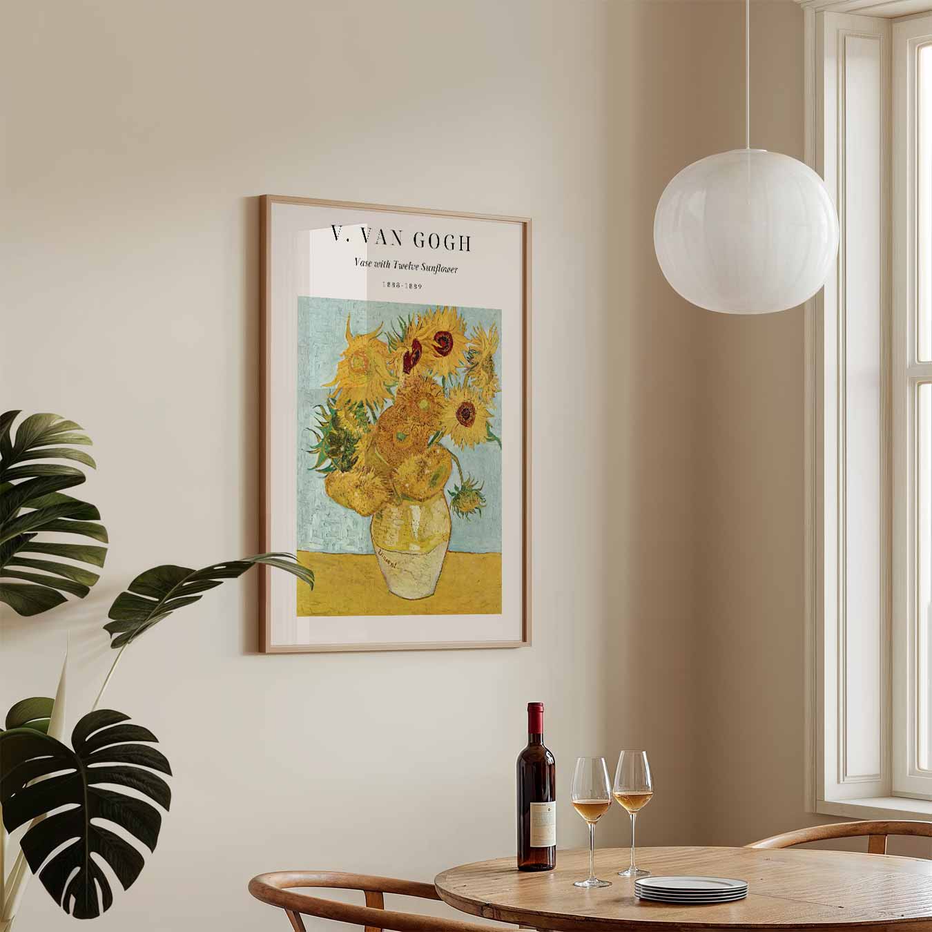 Van Gogh's Zonnebloemen Poster