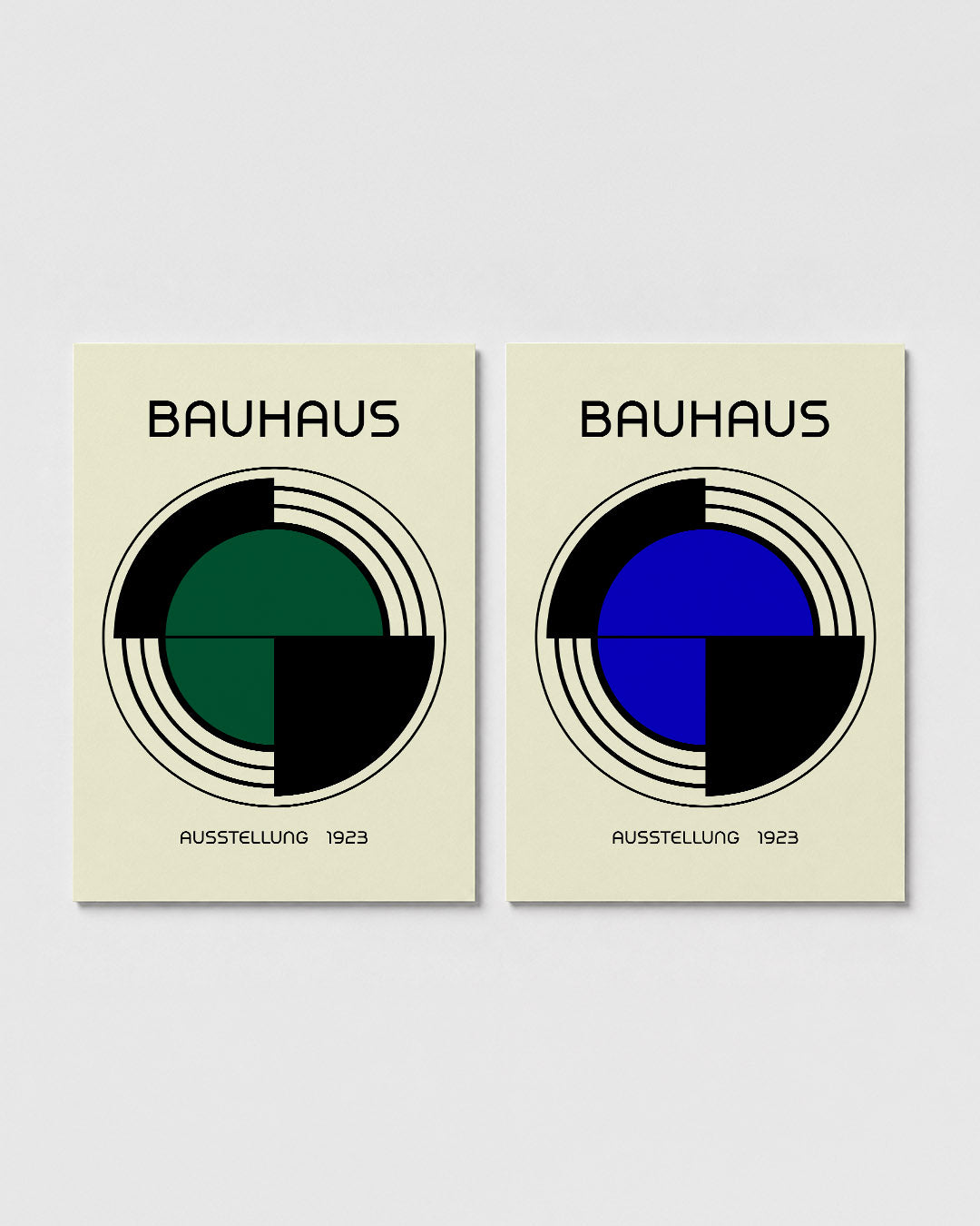 Cirkel en lijnen Posterset