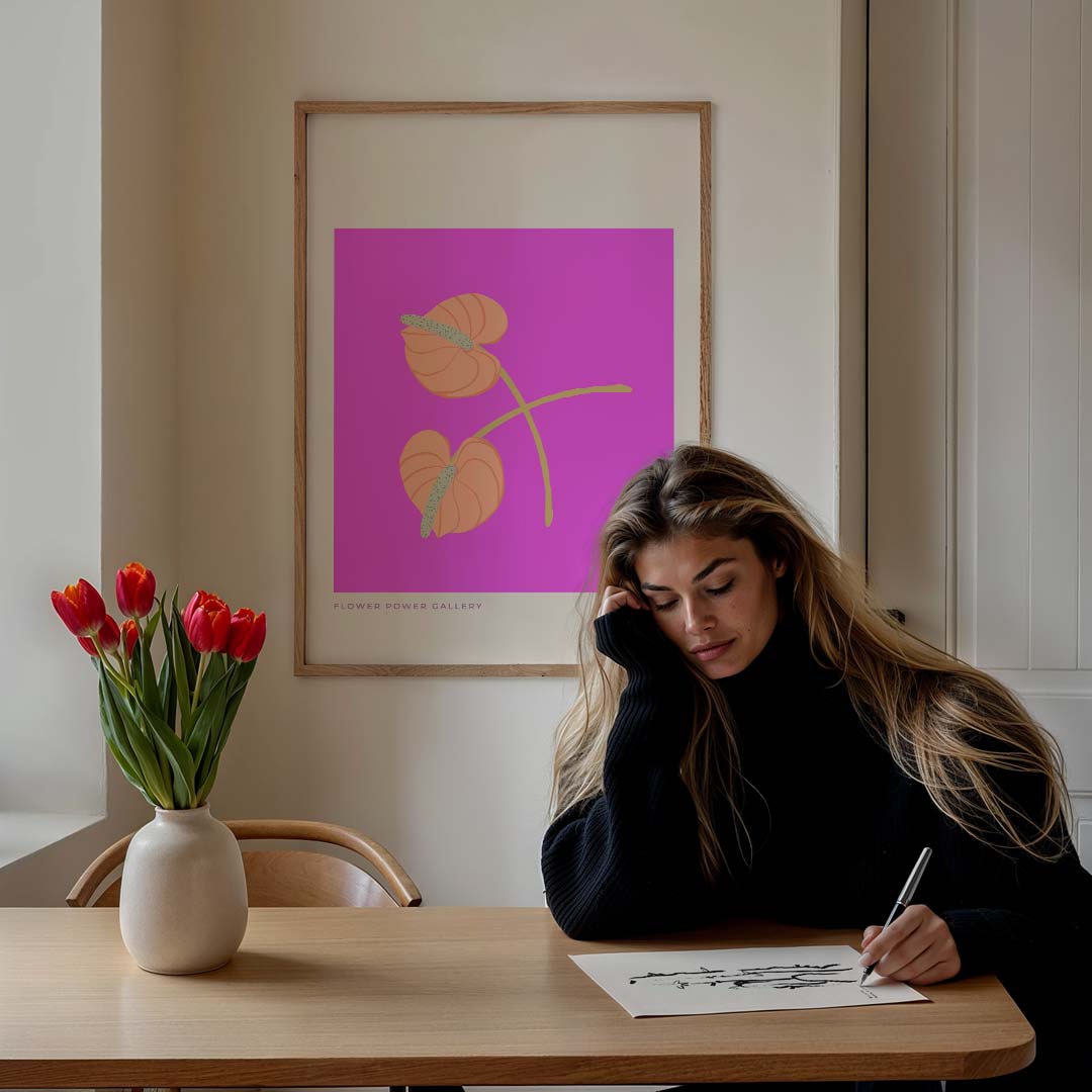 Bloemenpracht Poster-WallArtistic