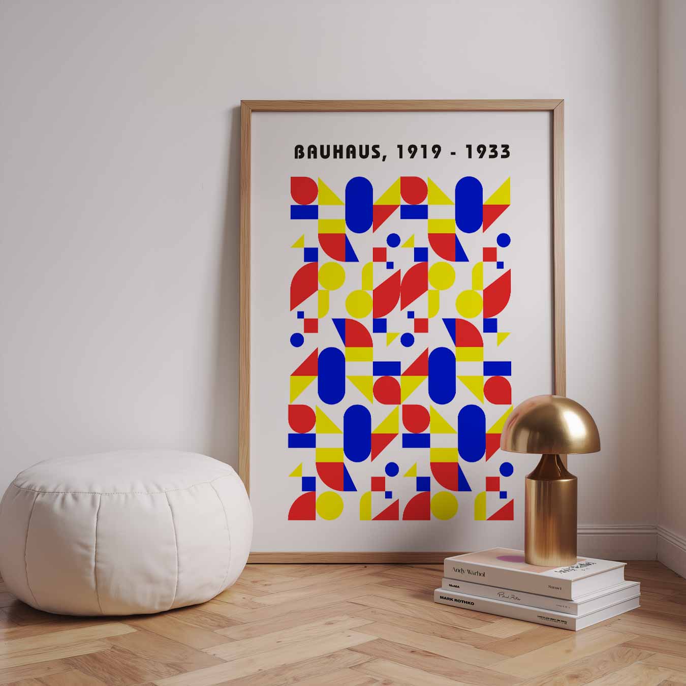 Bauhaus Geometrische Kunstposter