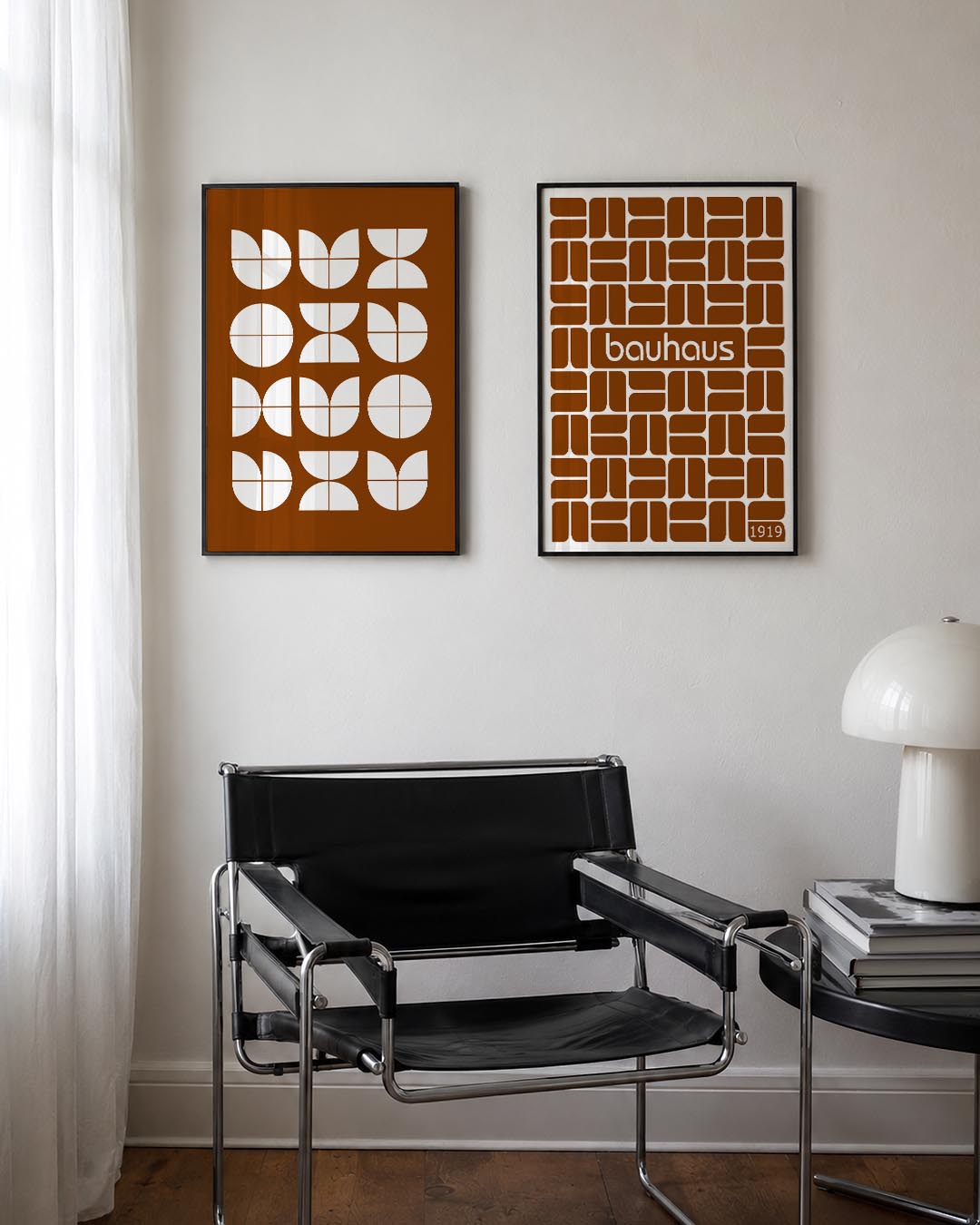 Vormritme en kleur Postersets