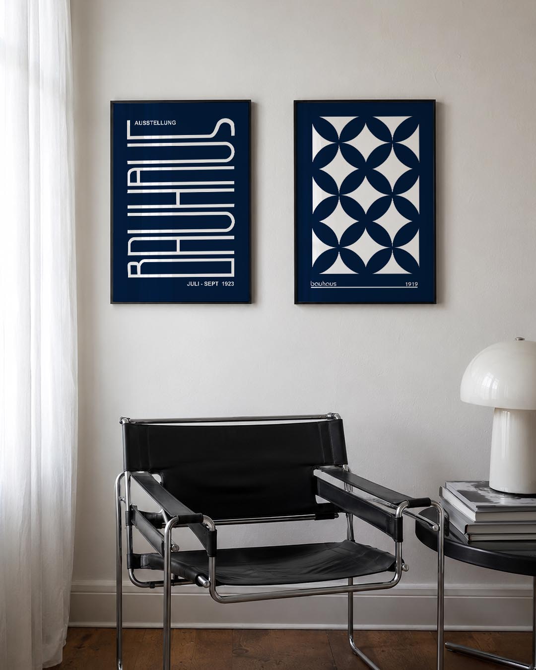 Lijnen en kleurvlakken Posterset