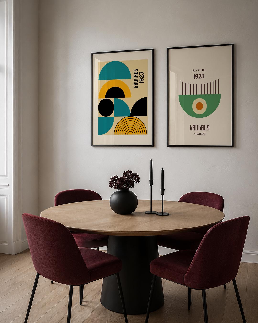 Vormen en vlakken Posterset
